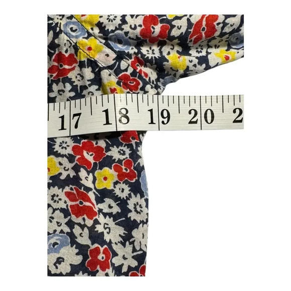 Lauren Ralph Lauren Women's Size Small Floral Button-Up‎ Shirt Multicolor - Picture 6 of 7